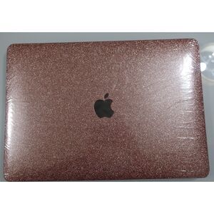Rose Gold Sparkle Macbook Pro M2 Case Brand New